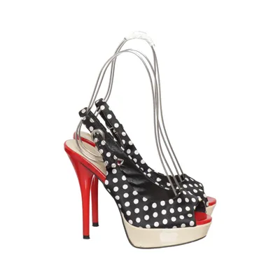 Sandales à talons hauts (Noir, Rouge, Multicolore) de Migato Cuir