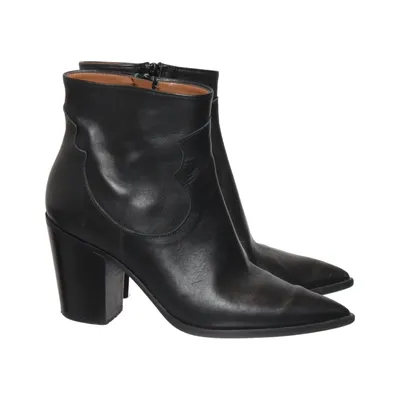 Bottes à talons (Noir) de BiancaDi Cuir