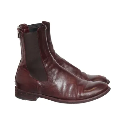 Chelsea boots (Röd) från Officine Creative Skinn