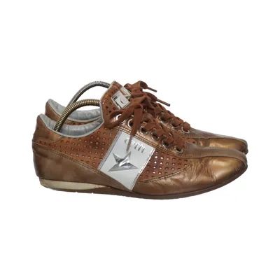 Sneaker (Braun, Weiß, Silber) von Cetti
