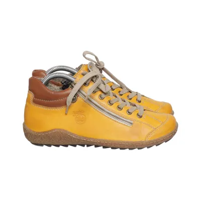 Ankle boots (Yellow, Brown) from Rieker Antistress Leather