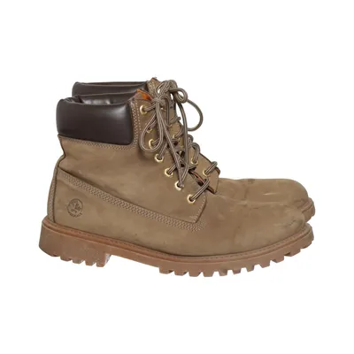 Bottes à lacets (Marron) de Lumberjack Cuir
