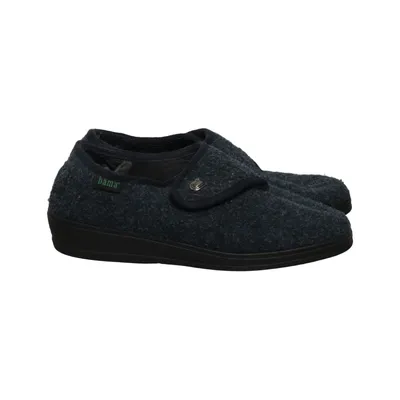 Slippers (Blauw) van Bama Polyurethaan, Wol