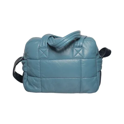 Handbag (Blue) from Bulaggi Polyester, Polyurethane