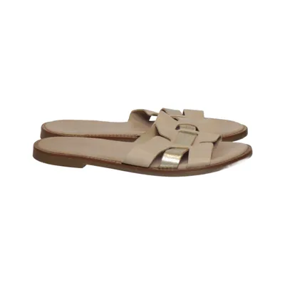 Slip-ins (Beige, Guldfärgad) från Girlhood Skinn