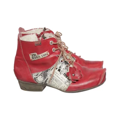 Veterlaarzen (Rood, Meerkleurig) van Two & Two