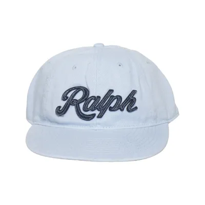 Baseball cap (Blue) from Polo Ralph Lauren Cotton, Leather
