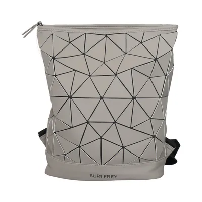 Sac à dos (Gris, Noir) de Suri Frey Polyester, Polyuréthane
