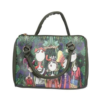 Handbag (Green, Multicolored) from Mei&ge