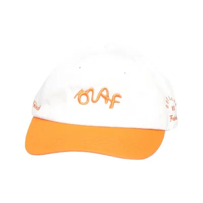 Honkbalpet (Wit, Oranje) van Olaf Katoen