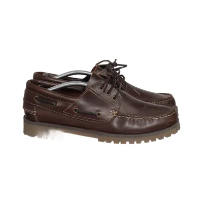 Boat shoes (Brown) from GKM Leather