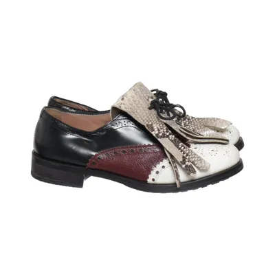 Brogue (Zwart, Meerkleurig) van Pollini Leer