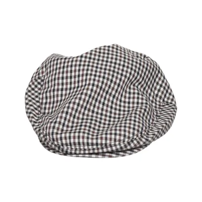 Flat cap (Brun, Svart, Vit) från Newhattan Polyester