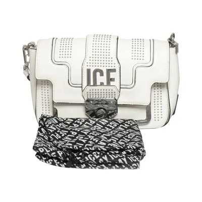 Sac à bandoulière (Blanc, Noir) de Iceberg Polyester, Polyuréthane