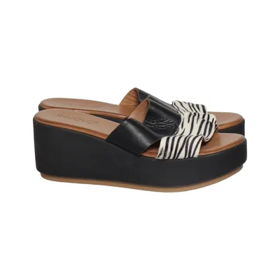 Slip-ins (Black, White, Brown) from Inuovo Leather