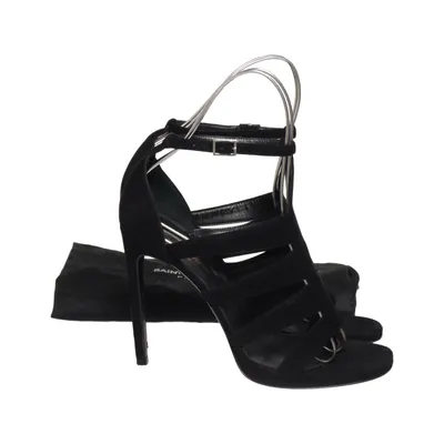 Sandaletten (Schwarz) von Saint Laurent