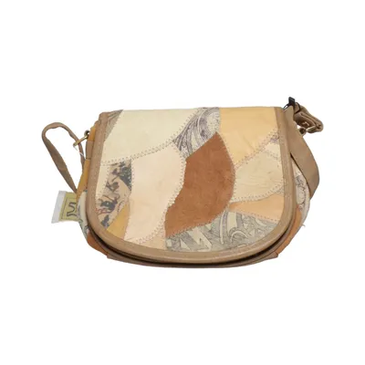 Axelremsväska (Beige, Brun, Flerfärgad) från Echtes leder Skinn