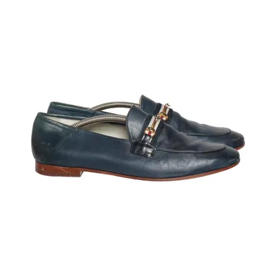 Loafers (Blauw) van Melvin & Hamilton Leer