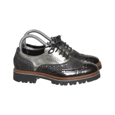 Brogues (Grå, Sølv, Sort) fra Venturini