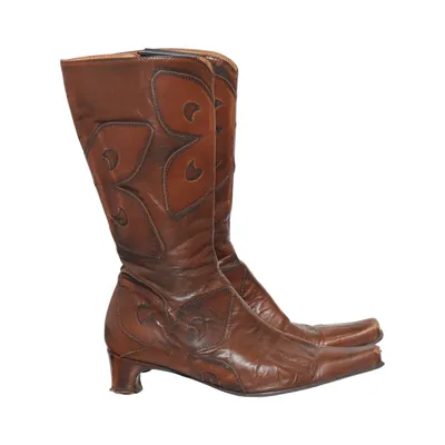 Bottes de cow-boy (Marron) de Spiral