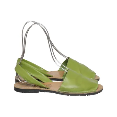 Sandals (Green) from Menorquina Leather