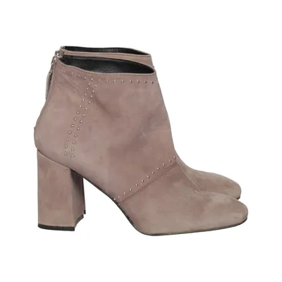Bottes à talons (Gris) de Lazzarini Polyester