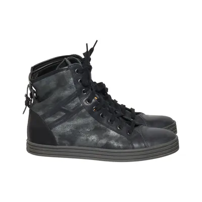 Laced boots (Black, Gray) from Hogan Rebel