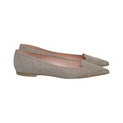 Ballet flats (Silver, Gold) from Pretty Loafers Leather
