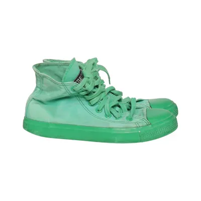 Canvas shoes (Green) from Ethletic Leather