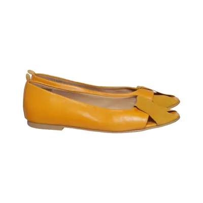 Ballerines (Jaune) de KMB Cuir