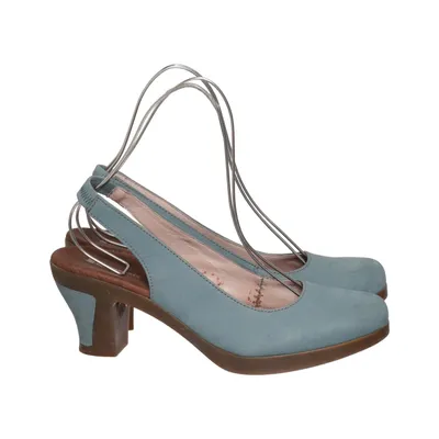 Escarpins (Bleu, Marron) de El Naturalista Cuir