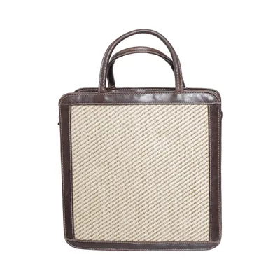 Handbag (Brown, Beige) from J&J Fashion