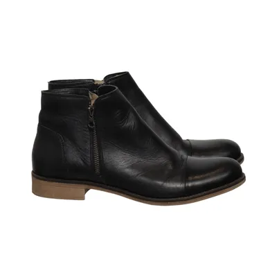 Ankle boots (Black) from Bronx Faux leather