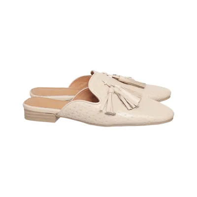 Mules (Beige) from Strandfein Polyurethane
