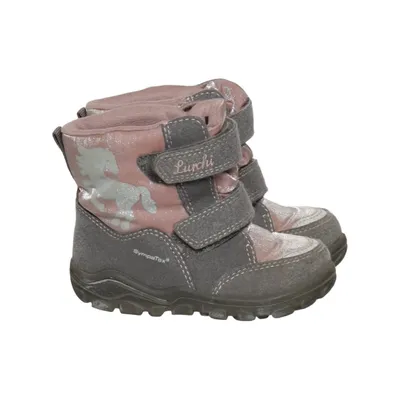 Bottines (Gris, Rose) de Lurchi Cuir