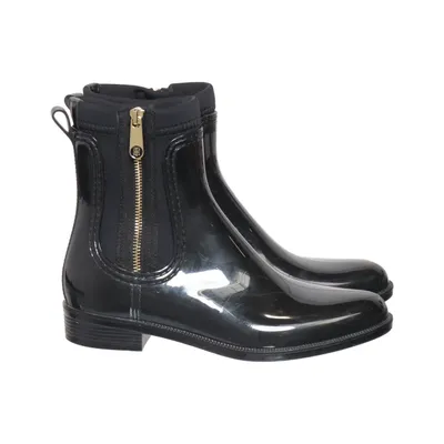 Low rubber boots (Black) from Tommy Hilfiger Leather