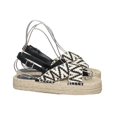 Sandalen (Zwart, Wit) van Bonprix Leer