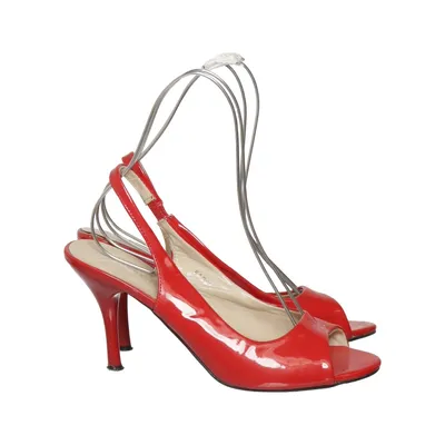Pantoletten (Rot) von Attentif Leder