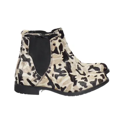Enkellaarzen (Beige, Meerkleurig) van Bullboxer