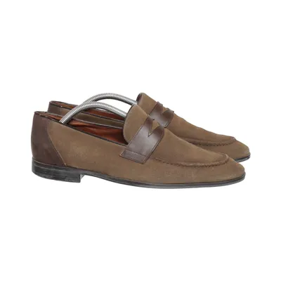 Loafers (Brown) from Pat Calvin Leather