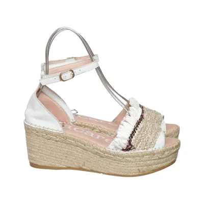 Sleehakken (Wit, Beige, Meerkleurig) van Macarena Leer