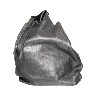 Handtas (Grijs, Zilver) Leer
