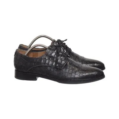 Derby schoenen (Zwart) van Melvin & Hamilton Leer
