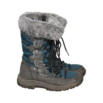 Bottes à lacets (Bleu, Gris) de Deltex