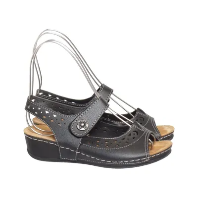Sandales (Noir) de Easy Street Cuir