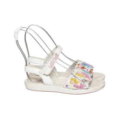 Sandalen (Wit, Meerkleurig) van Lelli Kelly Leer