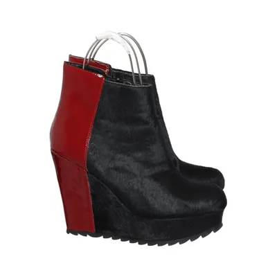 Chaussure compensées (Noir, Rouge) de Sacha