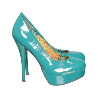 Escarpins (Turquoise) de Görtz 17 Cuir