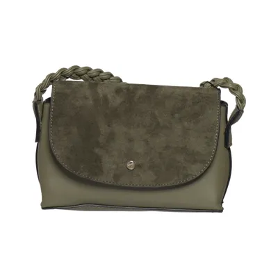 Shoulder-bag (Green) from Accessorize Elastane, Polyester, Polyurethane