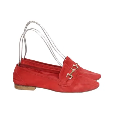 Loafers (Röd) från Sisi Skinn